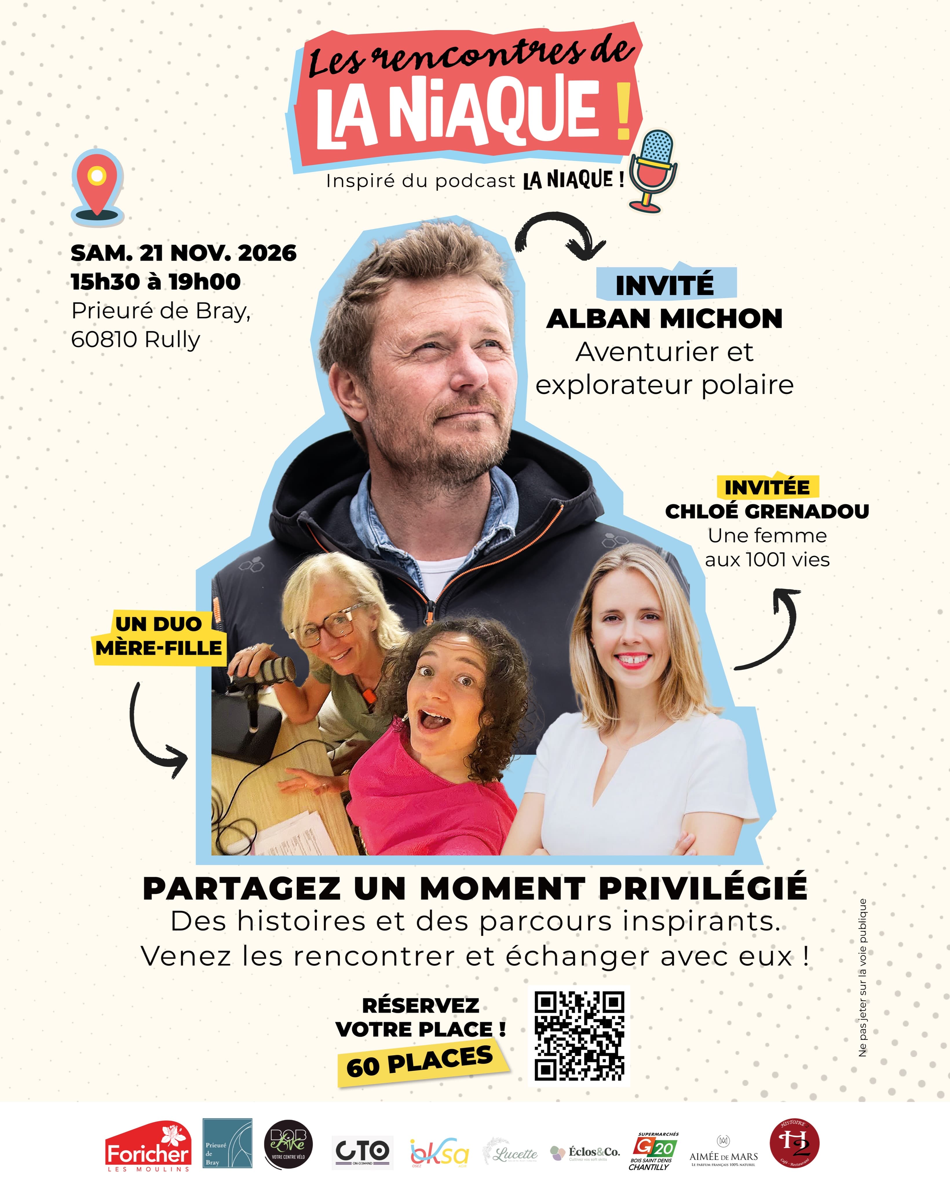 Les rencontres de La Niaque c’est dans 1 mois et 1 jour !

O M G ça y est on peut enfin lancer le compte à rebours ! 

⭐️Dans un tout petit …